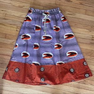 Cotton skirt from Maison Chateau Rouge with drawstring waist and 2 pockets